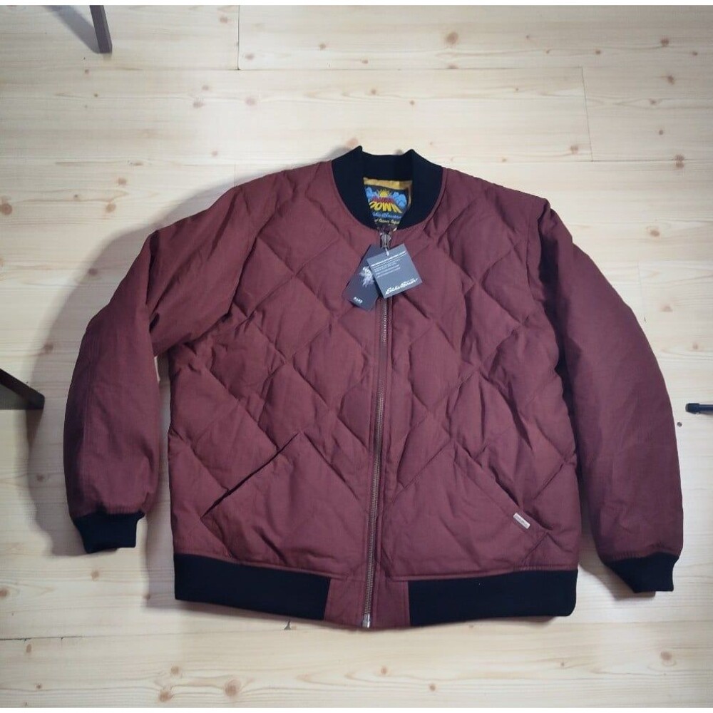 Eddie Bauer 1936 Skyliner Model Goose Down Quilted Puffer Jacket Coat Size 2XL